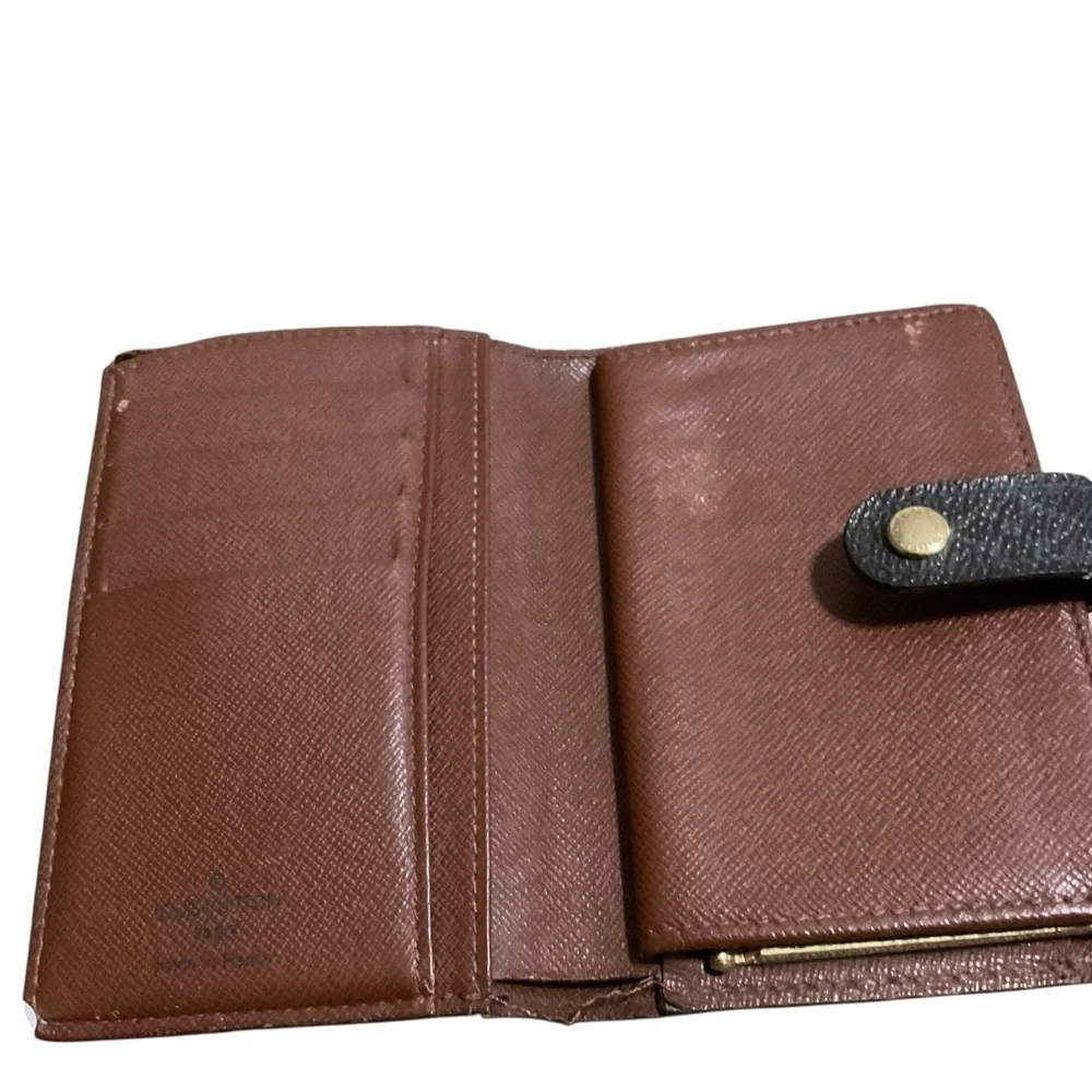 Louis Vuitton Textured Brown Monogram Wallet